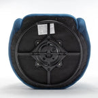 Fauteuil d'appoint pivotant à 360° en velours style glamour moderne