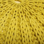 Pouf rond tricoté main Grandville Boho