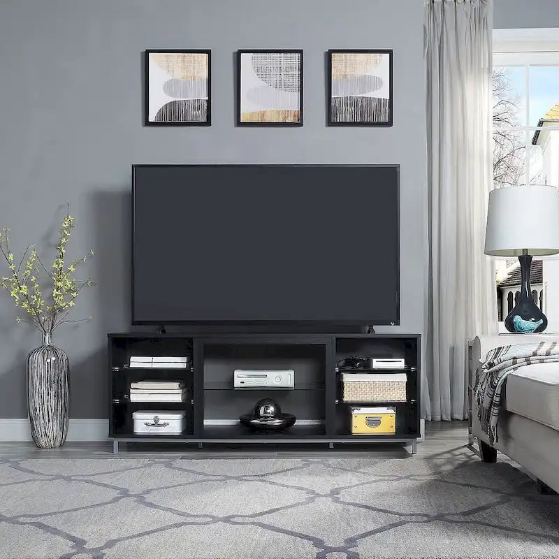 Meuble TV avec gestion des câbles Brighton 60 po Manhattan Comfort