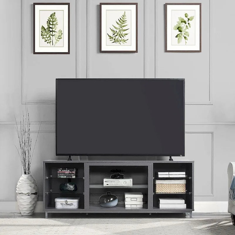 Meuble TV avec gestion des câbles Brighton 60 po Manhattan Comfort