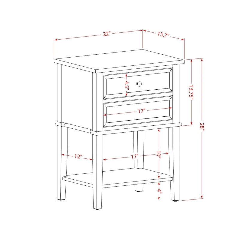 Ensemble de chambre à coucher King 2 pièces avec lit et table de chevet brossée en fil de fer noir - Cuir PU marron foncé et pieds noirs (option de taille de lit)