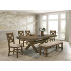 Chaise de salle à manger rembourrée Raven Wood (lot de 2)