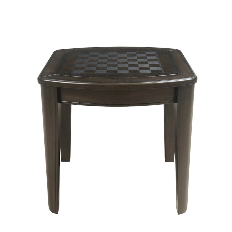 Table de jeu d'appoint Steve Silver Darlington avec échiquier