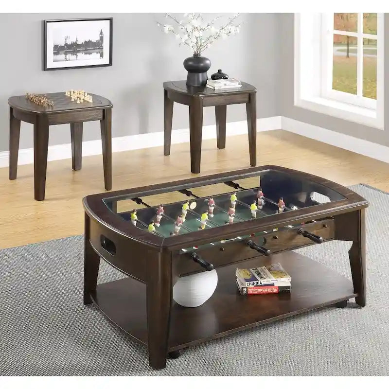 Table de jeu d'appoint Steve Silver Darlington avec échiquier