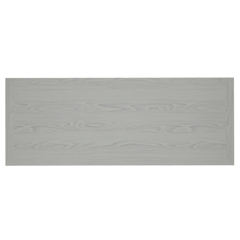 Meuble TV de transition en bois massif de 54 pouces de large Halifax - 54 L x 18,9 P x 31,9 H