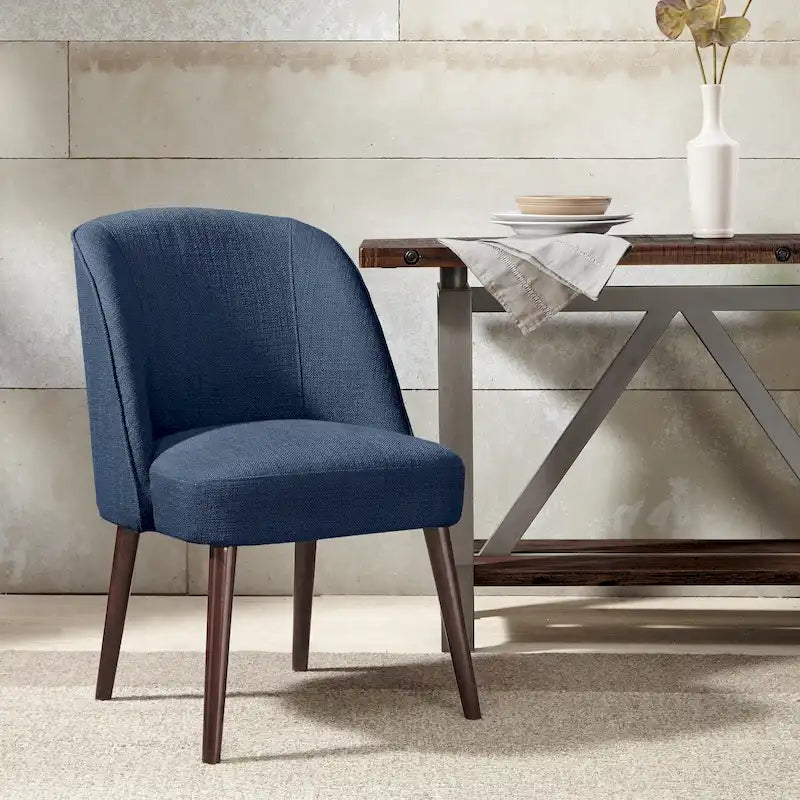 Chaise de salle à manger à dossier arrondi Larkin - 22,25l x 24,5p x 34,6h