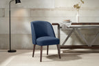 Madison Park Larkin Rounded Back Dining Chair - 22.25w x 24.5d x 34.6h