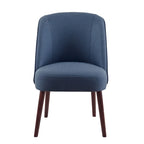 Chaise de salle à manger à dossier arrondi Larkin - 22,25l x 24,5p x 34,6h