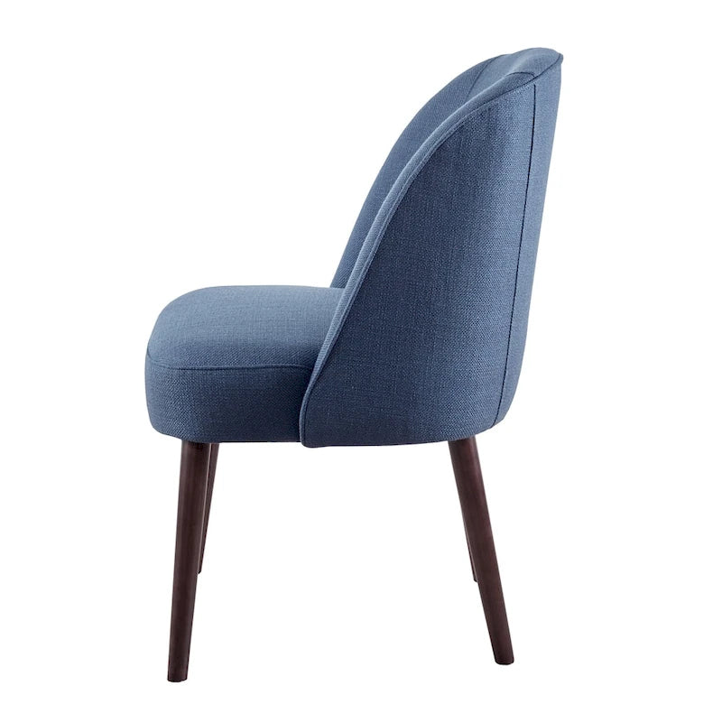Chaise de salle à manger à dossier arrondi Larkin - 22,25l x 24,5p x 34,6h