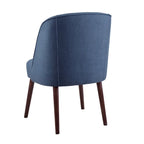 Chaise de salle à manger à dossier arrondi Larkin - 22,25l x 24,5p x 34,6h