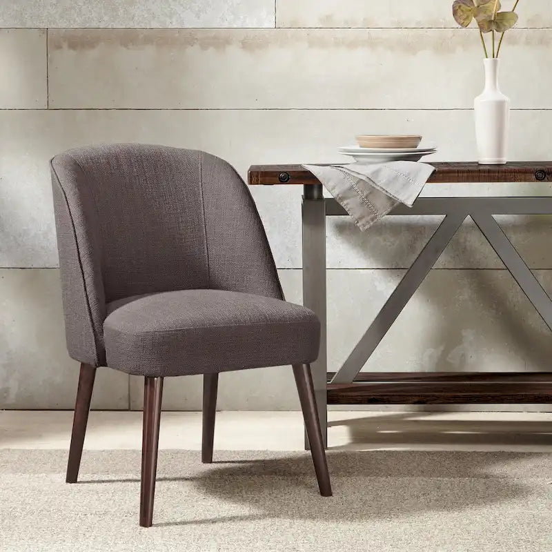 Chaise de salle à manger à dossier arrondi Larkin - 22,25l x 24,5p x 34,6h