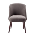 Chaise de salle à manger à dossier arrondi Larkin - 22,25l x 24,5p x 34,6h