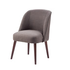 Chaise de salle à manger à dossier arrondi Larkin - 22,25l x 24,5p x 34,6h