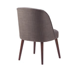 Chaise de salle à manger à dossier arrondi Larkin - 22,25l x 24,5p x 34,6h