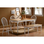 Table à manger rectangulaire Windsor - Crème