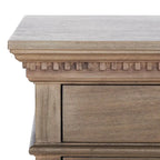 Table de chevet en bois à 3 tiroirs Couture Farzaneh