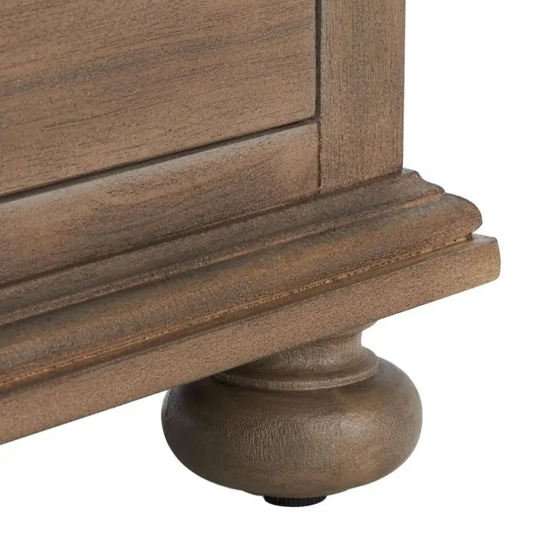 Table de chevet en bois à 3 tiroirs Couture Farzaneh