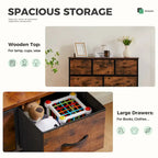7 espaces de rangement, casiers de garde-robe assemblés, casiers de mobilier de chambre à coucher