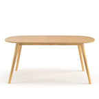 Connor - Table à manger rectangulaire au fini naturel