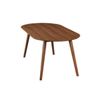 Connor - Table à manger rectangulaire au fini naturel