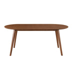 Connor - Table à manger rectangulaire au fini naturel
