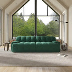 Canapé Moderne Confortable 3 Places, Canapé de Sol Rembourré en Tissu 3D Cloud Couch pour Salon, Appartement