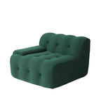 Canapé Moderne Confortable 3 Places, Canapé de Sol Rembourré en Tissu 3D Cloud Couch pour Salon, Appartement