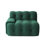 Canapé Moderne Confortable 3 Places, Canapé de Sol Rembourré en Tissu 3D Cloud Couch pour Salon, Appartement