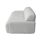 Canapé Moderne Confortable 3 Places, Canapé de Sol Rembourré en Tissu 3D Cloud Couch pour Salon, Appartement