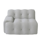 Canapé Moderne Confortable 3 Places, Canapé de Sol Rembourré en Tissu 3D Cloud Couch pour Salon, Appartement