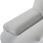 Canapé Moderne Confortable 3 Places, Canapé de Sol Rembourré en Tissu 3D Cloud Couch pour Salon, Appartement